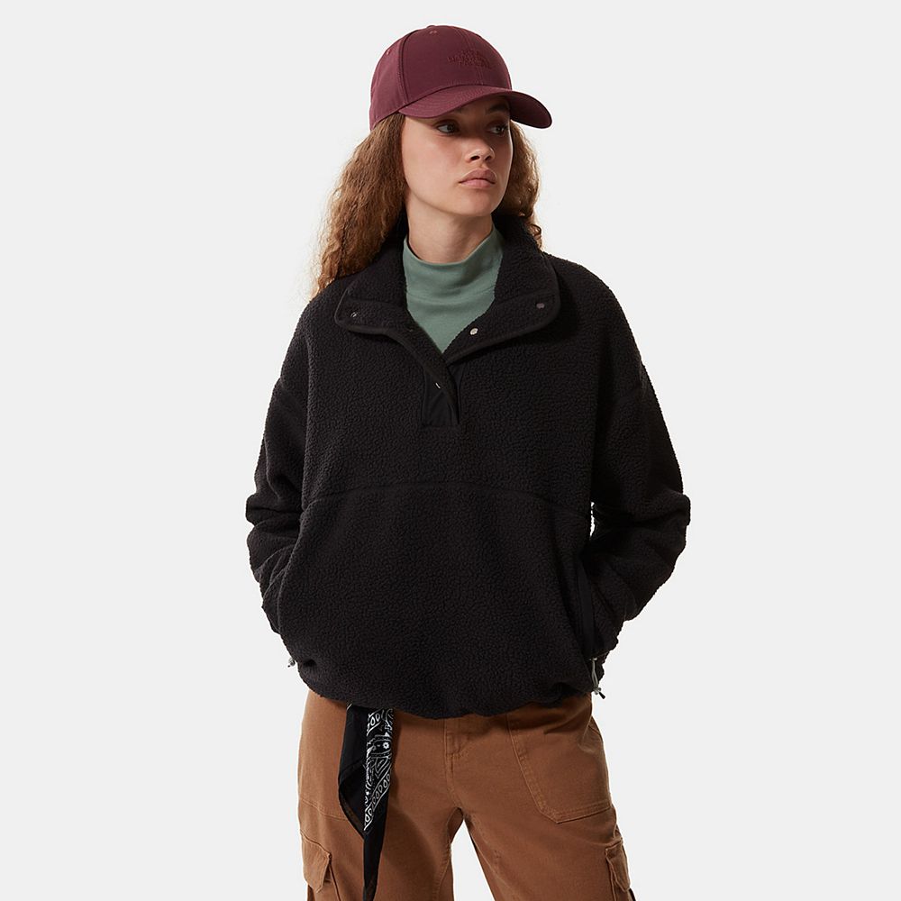 The North Face Fleece Jacket Womens Australia - The North Face Cragmont Black (LWR-254367)